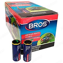 BROS – ЛИПКАЯ ЛЕНТА-МУХОЛОВКА КРУГЛАЯ 1 шт.
