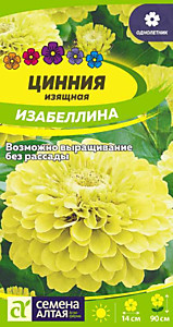 Цинния Изабеллина изящная 0,3 гр. Семена Алтая