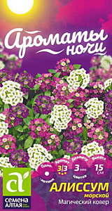 Алиссум Магический Ковер 0,1 гр. Семена Алтая Ароматы ночи