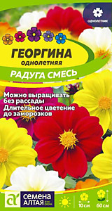Георгина Радуга 0,2 гр. Семена Алтая