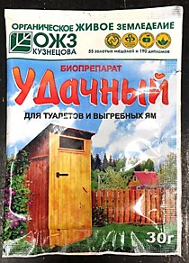 Удачный пак. 30 г для туал. и выгр. ям (40) БашИнком