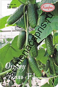  Огурец Эколь F1 Каприс (Сингента) 20 пакетов по 10 шт.