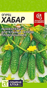 Огурец Хабар Семена Алтая 0,3 гр.