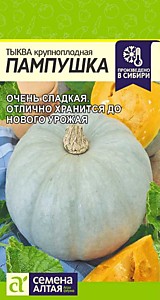 Тыква Пампушка Семена Алтая 2 гр.