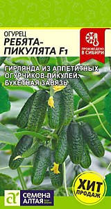 Огурец Ребята-Пикулята F1 5 шт. Семена Алтая