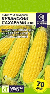 Кукуруза Кубанский Сахарный 210 5 гр. Семена Алтая