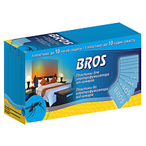 BROS – ПЛАСТИНЫ К ЭЛЕКТРОФУМИГАТОРУ ОТ КОМАРОВ