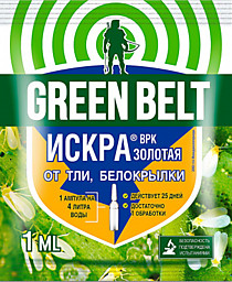 Искра Золотая амп. в пакете 1 мл (350) ТЭ от тли,трипсов,белокрылки,колорадского жука и его личинок